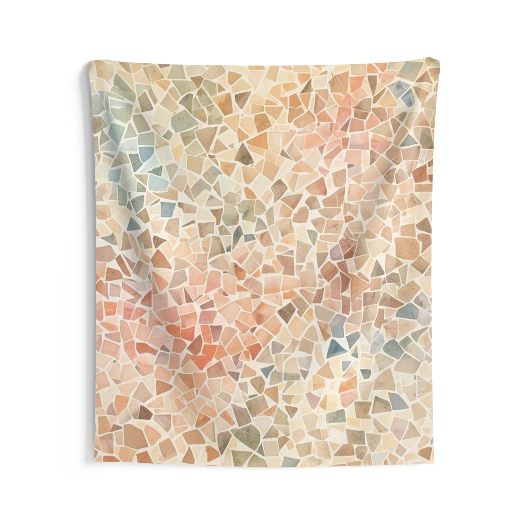 Elegant Mosaic Indoor Wall Tapestries by Rosetta Creative Boutique– Bohemian Home Decor, Living Room Accent, Bedroom Wall Art, Unique Gift Ideas, Cozy Atmosphere - Rosetta Creative Boutique